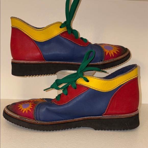 Soletech Hand painted leather shoes - Picture 2 of 6